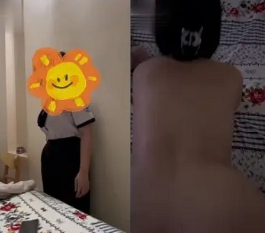 Trong bộ đồ học sinh có một cặp vú to - Sex Viet
