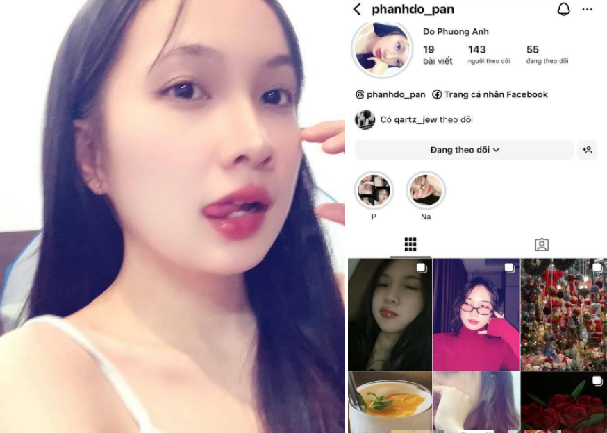 (viet69) Hoàng Khánh Ngân sinh viên bím không lông bị địt không cởi quần